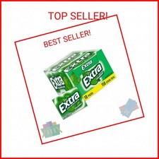 Extra Gum Spearmint Sugarfree Gum Bulk, Individually Wrapped, Perfect for Fresh