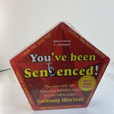 You ve Been Sentenced Family Card Game Factory Sealed