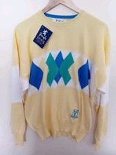 Pringle Sports Vintage Cotton Pullover Large New (H1)