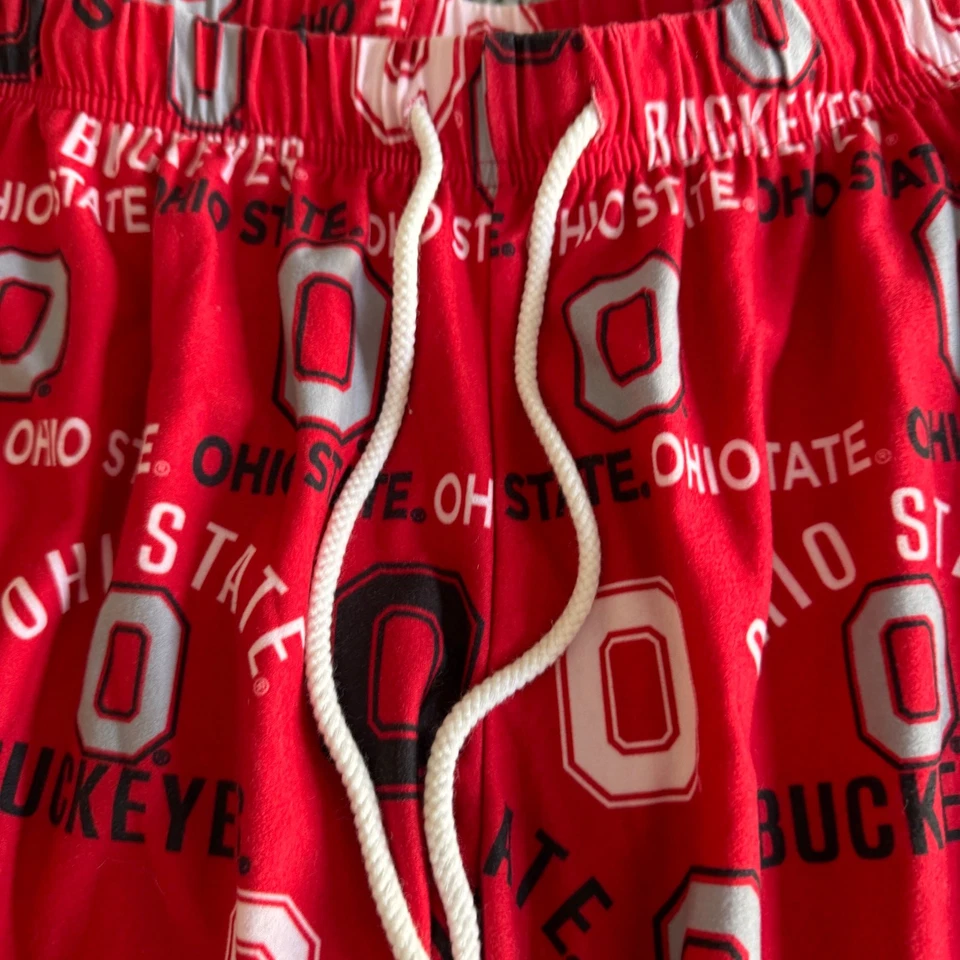 Ohio State Buckeyes Pajama Pants Men's M College Concepts Sport Sleepwear Cotton - Image 3 of 4