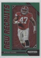 2023 Panini Prizm Draft Picks New Recruits Green Prizm Byron Young #NR-23 0b3