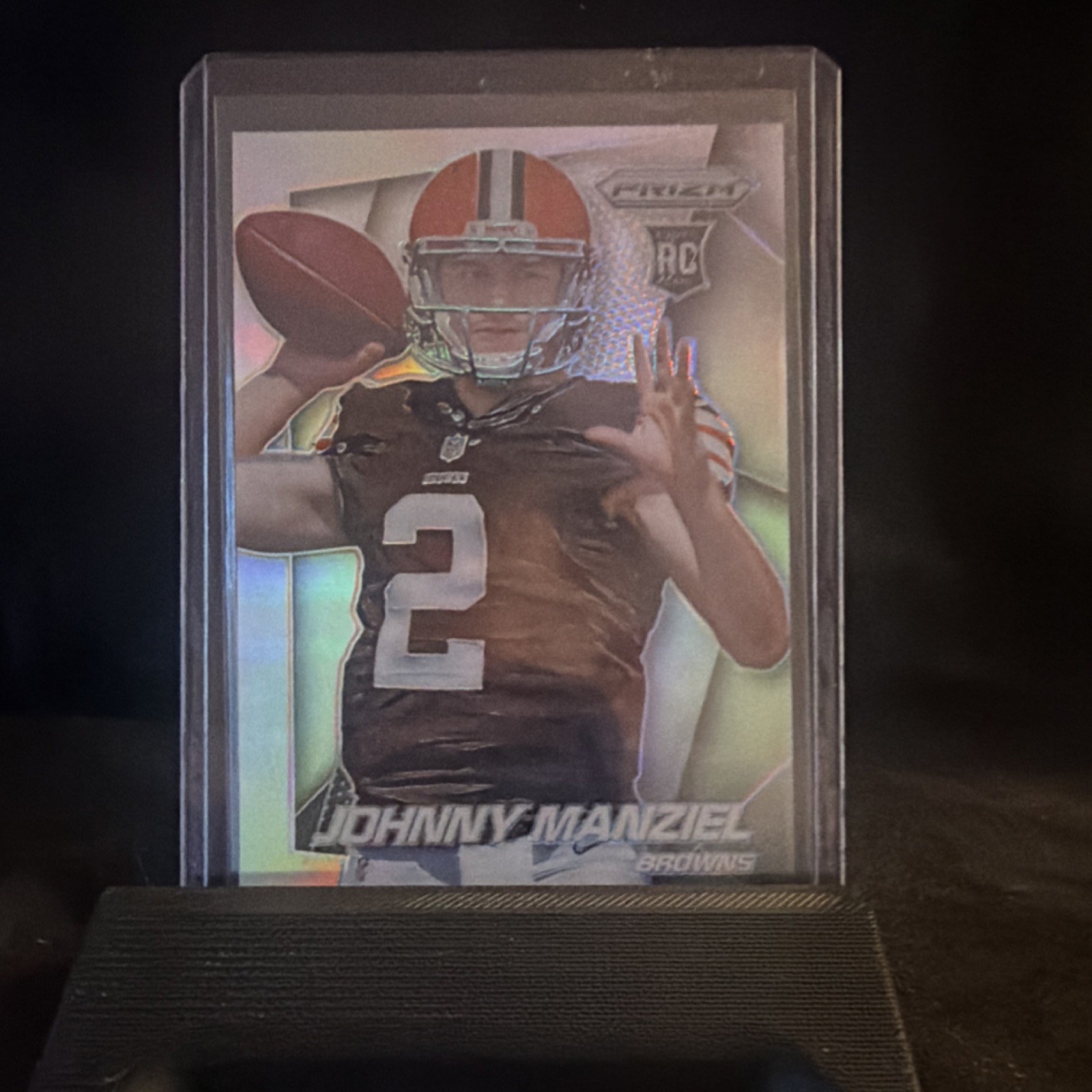 Panini Prizm 2014 Johnny Manziel Rookie #287 Cleveland Browns NFL Football