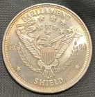 1984 Parliament Shield 1 Troy oz .999 Silver Round    Free Shipping