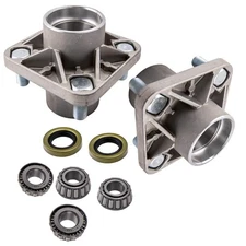 Front Wheel Hub Kit Bearings fits for Club Car DS Golf Cart 1982-2002 Models