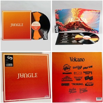 Jungle - Volcano Turntable Lab Exclusive Molten Vinyl Numbered /1000  1-DAY SHIP