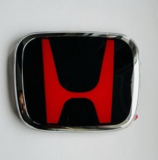 Honda Civic Type-R Accord EP2 EP3 Red/Black Front H Emblem Badge 75700-S5T-E01