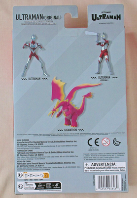 BANDAI Namco Ultraman – Action Figure Da Collezione 6'' (15,2 Cm) Serie Originale 1966, Con Effetti