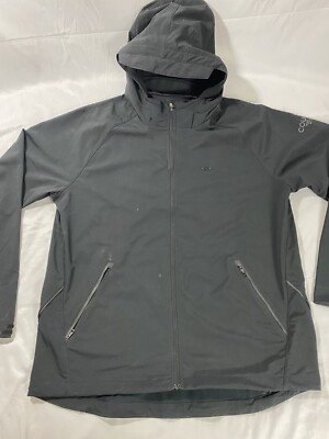 Oakley Mens X-Large Slim Unbound Icon Full Zip Jacket Lightweight