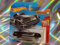 Hot Wheels Corvette ´55 Corvette 3/10 Then And Now Ovp/Neu 1:64