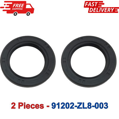 #ad 2Pcs 91202 ZL8 003 Oil Seal For Honda GC135 GC160 GC190 GCV135 GCV160GCV190 $11.81