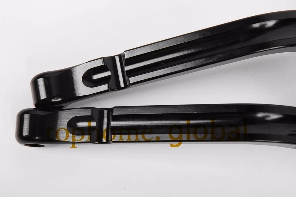 Palancas de freno de embrague largo negras 2006 2007 para Aprilia Pegaso 650 Strada 2005-2010 Foto 2 de 4