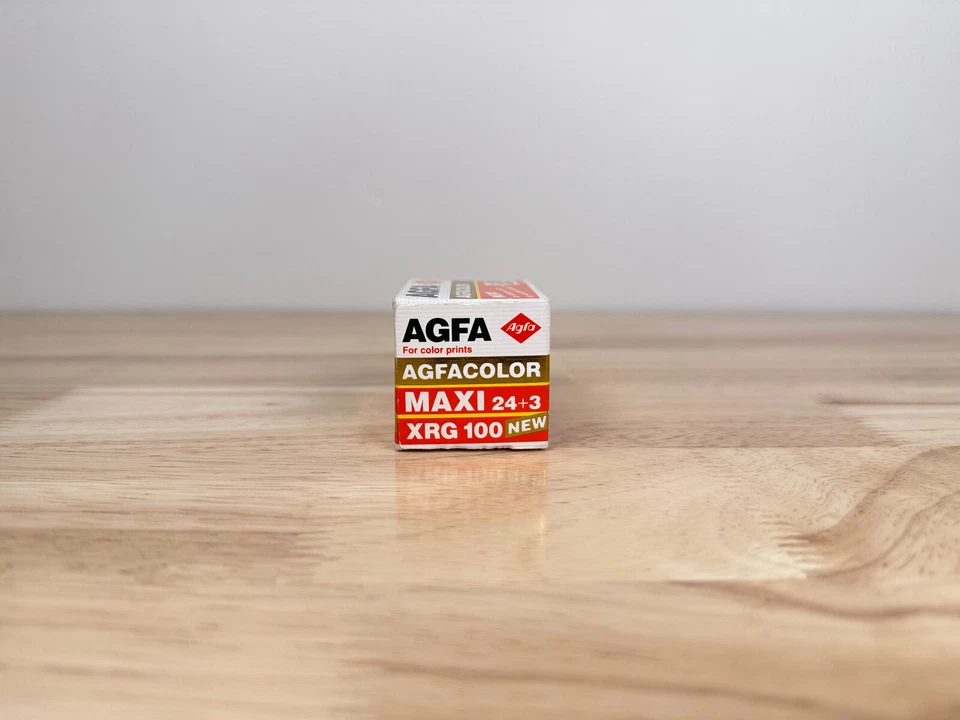 New Sealed AGFA Agfacolor XRG 100 27 Exp. Color Film Expired 07/1993 NOS 35mm - Image 4 of 4