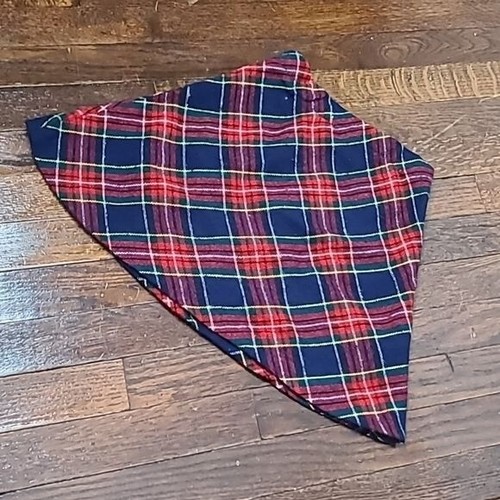 Vintage 90s Danskin Red Green Plaid Skirt Girls size 4 Christmas Outfit - Picture 2 of 6