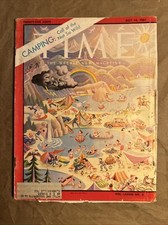 Time Magazine July 14, 1961 Camping: Call Of The Not So Wild
