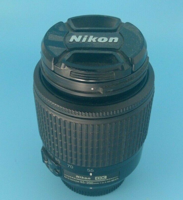 Nikon DX AF-S NIKKOR 55-200mm 1:4.-5.6G ED Lens Tested w/front