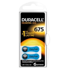 6x Hörgeräte-Batterien Typ 675 PR44 ActivAi...