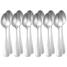 Pranzo in acciaio inox rotondo, set da 12, stoviglie western, acciaio inox 1553