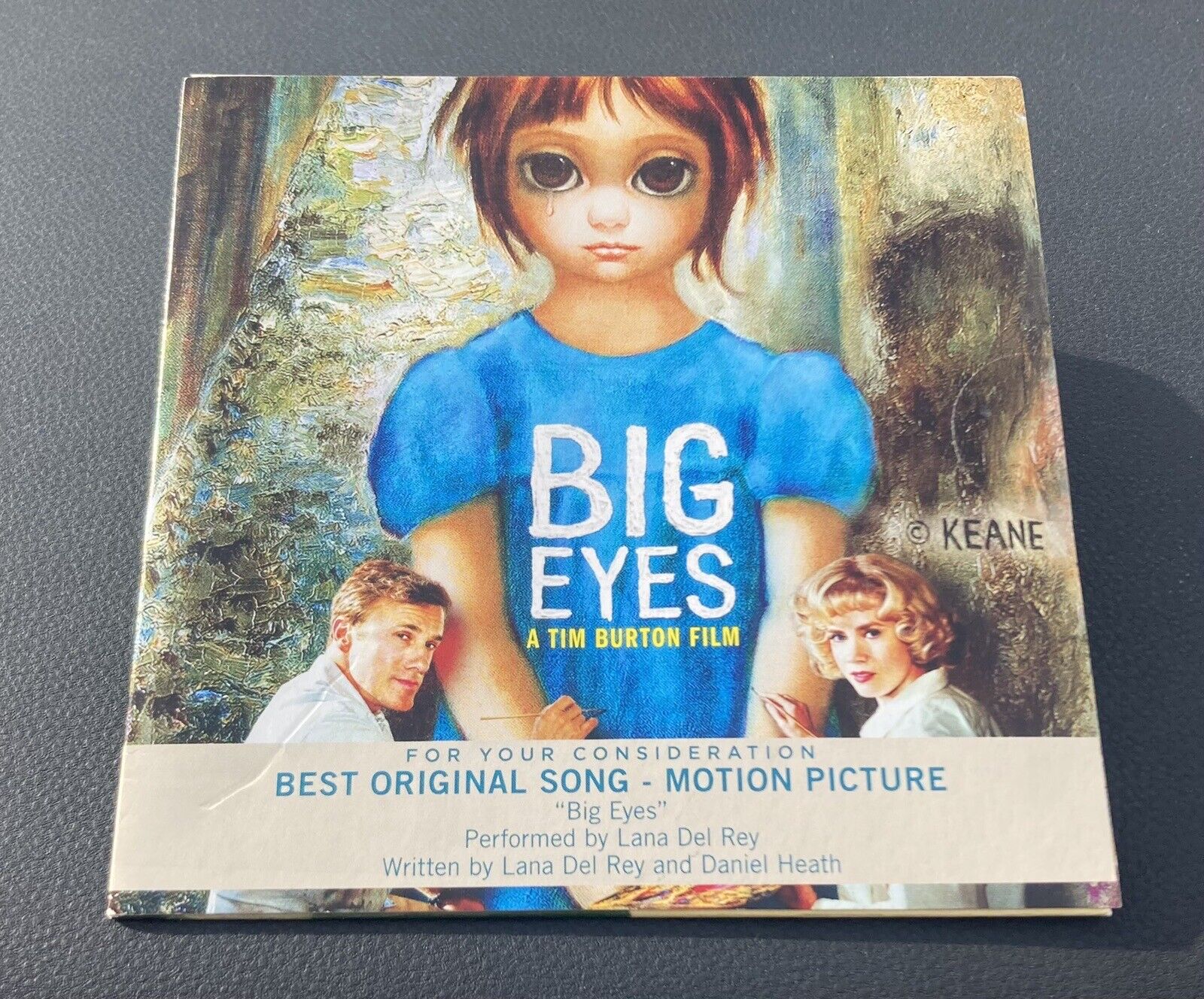 RARE Awards Promo CD Lana Del Rey Big Eyes Music From The Movie Soundtrack, New