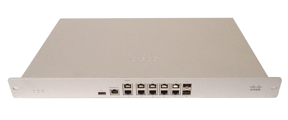 Cisco Meraki MX84 / MX84-HW Cloud Managed Security Appliance P/N