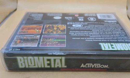 Biometal Super Nintendo SNES Authentic BOX Manual And Inserts With Box Protector - Picture 9 of 10