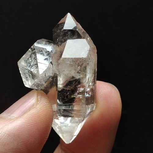 20g AAAA Natural Herkimer Diamond Symbiotic crystal Cluster Quartz Healing 3572 - Picture 9 of 21
