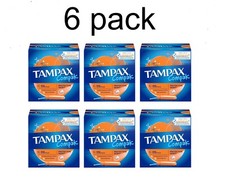 6 x TAMPAX COMPAC SUPER PLUS  Tampons 16 pcs.