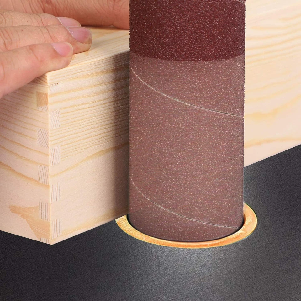 Mangas de lija de husillo oscilante de repuesto de 4,5" 80 120 240 papel de lija de grano Foto 4 de 4