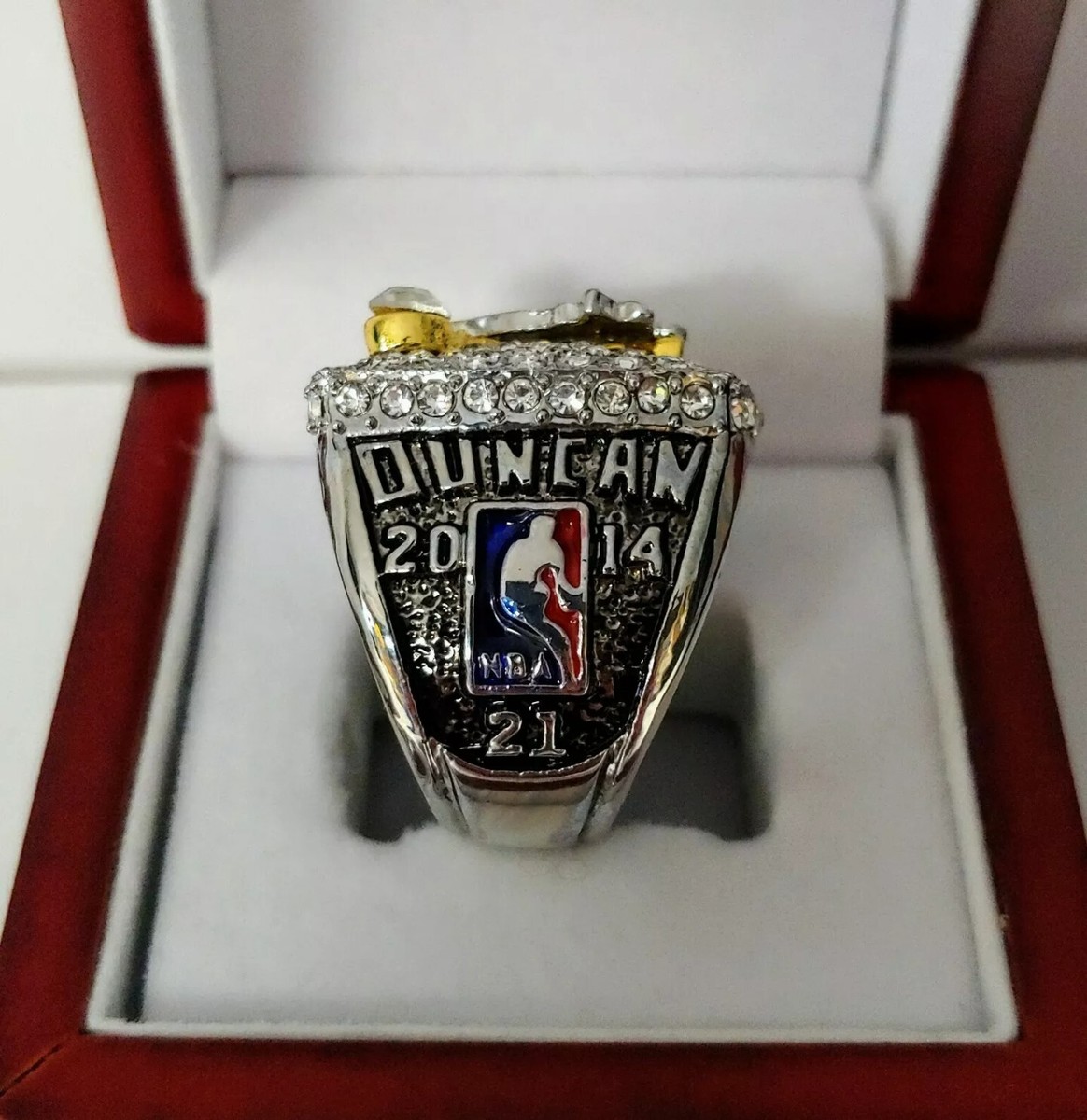 Tim Duncan 2014 San Antonio Spurs Championship Ring With