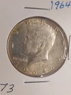 1964 Silver Kennedy Half Dollar Circulated Ungraded No Mint Mark