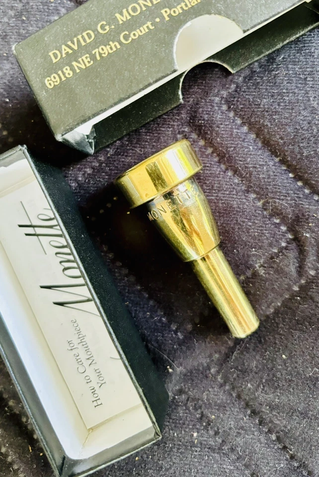 Trompeta Monette BP12 caña pequeña para trompeta Piccolo. Foto 4 de 4