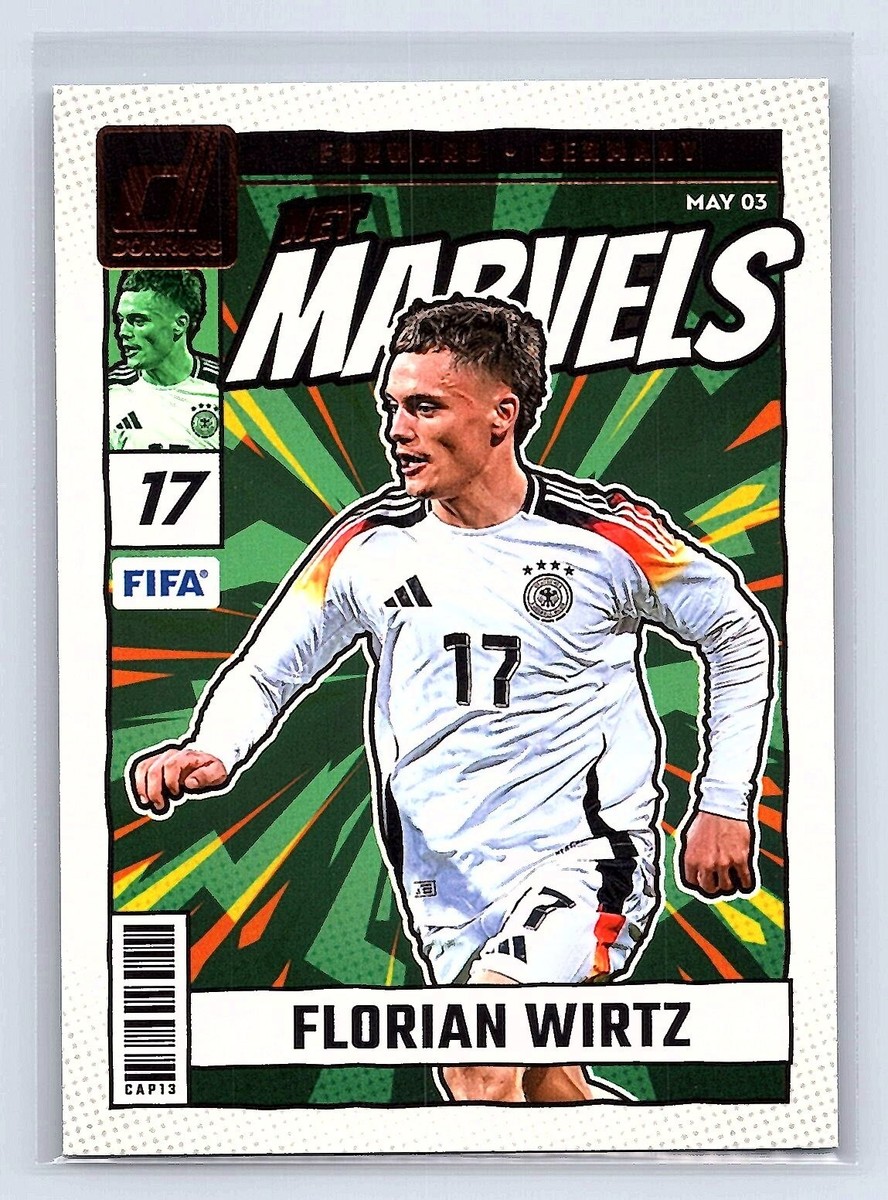 Florian Wirtz 2024-25 Donruss Soccer Net Marvels #12 | eBay