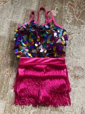 laylas dance tumbling costume, size SC-child