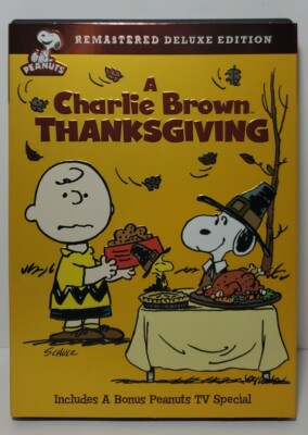Peanuts A Charlie Brown Thanksgiving (DVD, 2008, Remastered Deluxe