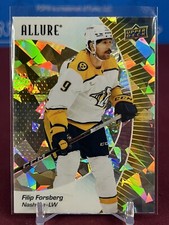 2023-24 Upper Deck Allure Hockey Filip Forsberg #4 Yellow Taxi Predators