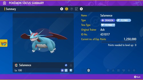 MIGHTY SALAMENCE 7 STAR TERA RAID UNTOUCHED MIGHTIEST MARK 6 IVS - Afbeelding 2 van 4