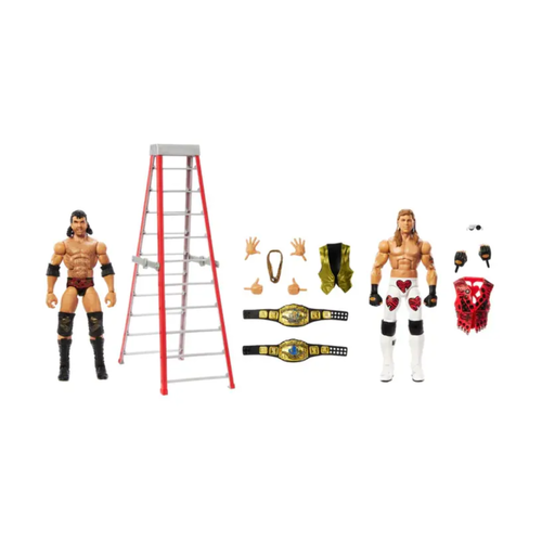 Razor Ramon Vs Shawn Michaels - WWE Elite WrestleMania X Ladder Match Exclusive - Bild 2 von 2