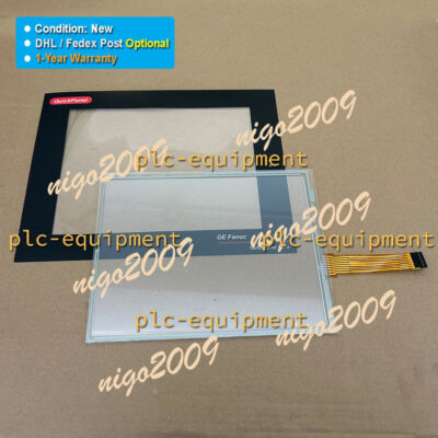 Fit for GE QuickPanel View IC754VSI12MTD-BA ES1201 Touch Screen Glass + Film