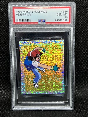 1999 ムカムカ VOLUME 6 GEM MT 10 psa10 1999 Merlin Pokemon: #S26 Ash - Prism PSA 10 | eBay