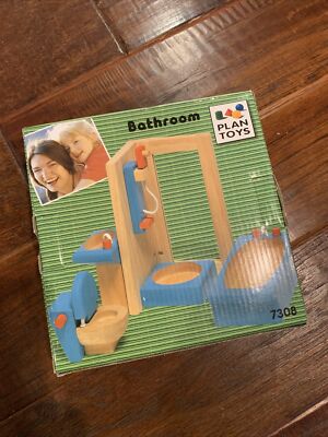 Plan Toys Wood Bathroom 7308