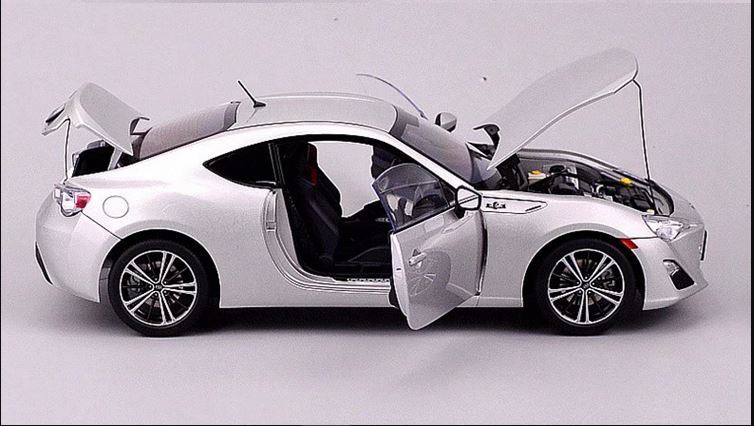 1/18 Autoart Toyota SCION FR-S North American LHD Black silver