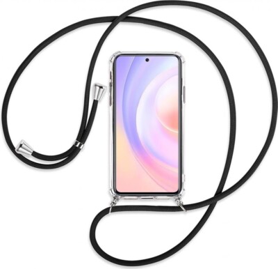 Handy Hülle mit Band Handykette für Samsung Schutzhülle Kordel Case Umhängen