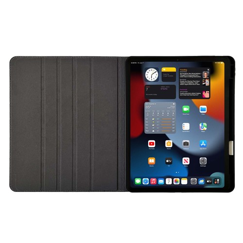iPad Air 13" (M2) Case - 2024 - With Pencil Holder -Sleep/Wake - Genuine Leather - Picture 3 of 10