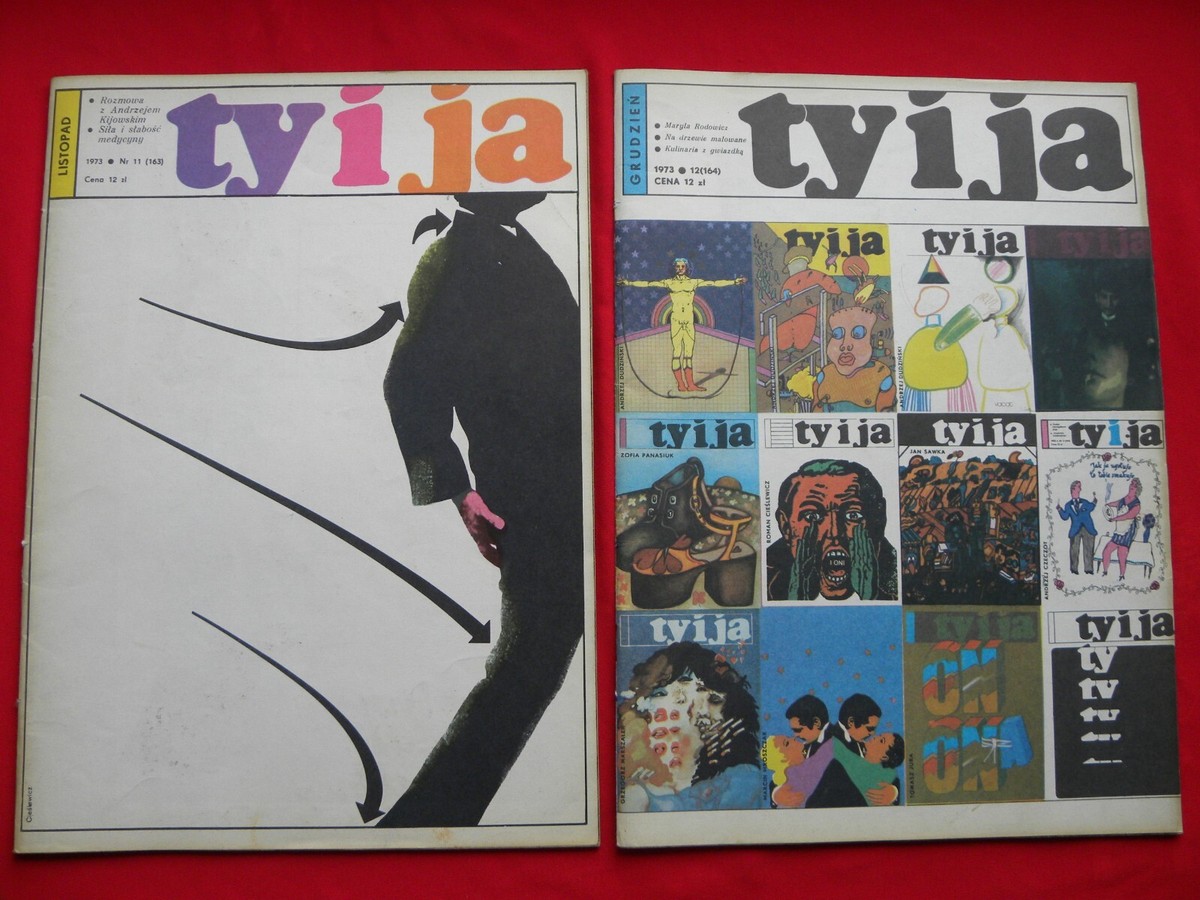 TY i JA full 1973 vintage Polish magazines ( no 153-164 TY i JA full 1973 vintage Polish magazines ( no 153-164