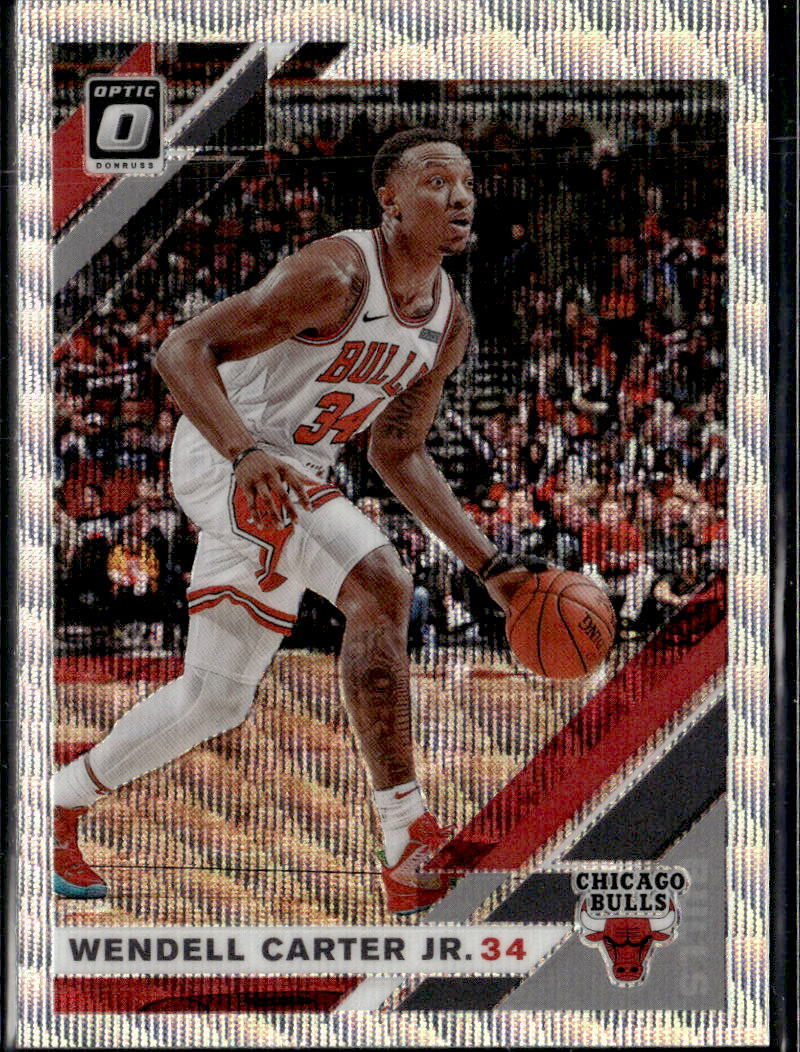 2019-20 Panini Donruss Optic  Silver Wave Wendell Carter Jr.  #94  3 Card Lot