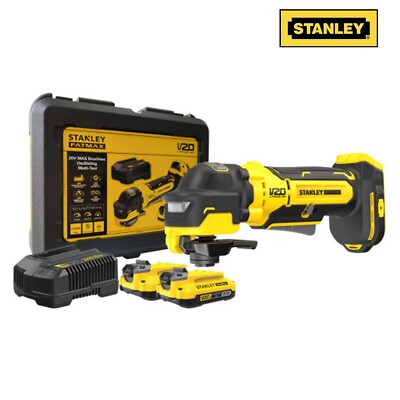 Stanley SBT510D2K FATMAX 20V oscillating muilti tool Kit[220~240V charger]
