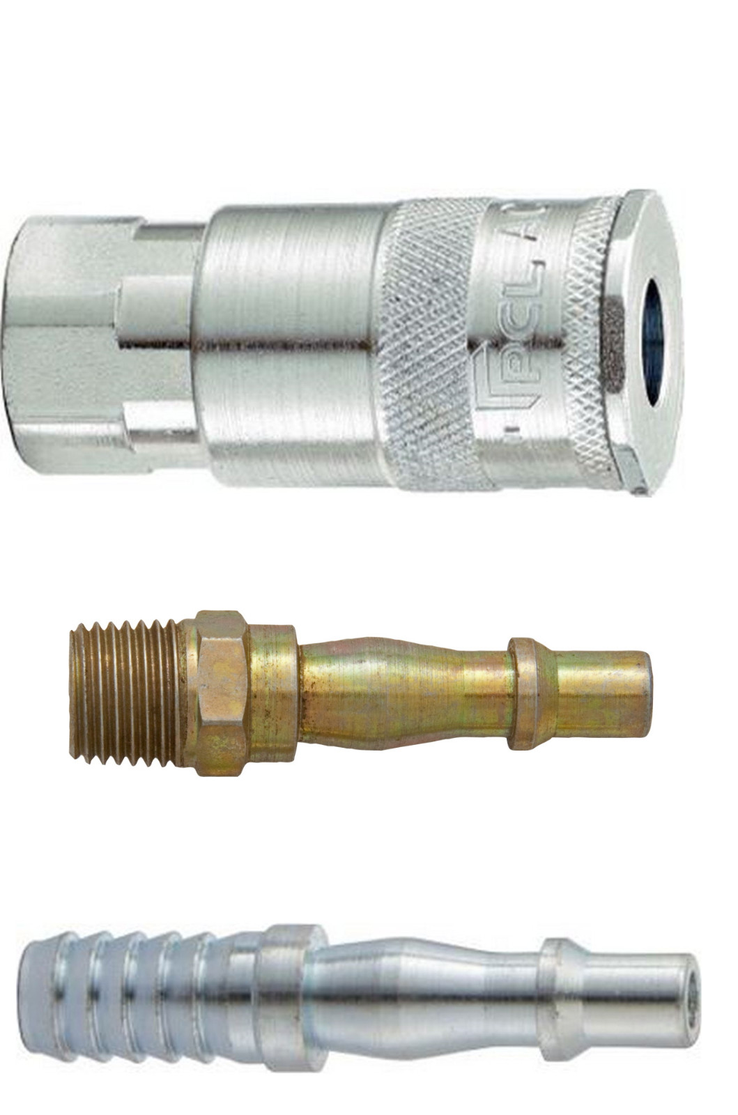 PCL Vertex Coupling and Adaptor Kit (3pc) Hose Bore 8mm (5/16"") Air line AL318