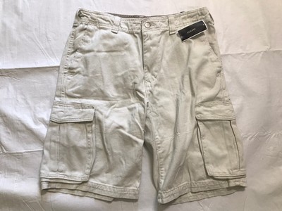 Alfani Cargo Shorts Mens Size 32 Bone 