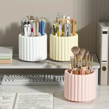 360 Rotating Makeup Brush Holder Pen Holder 7Slot Desk Organizer Brush Organizer