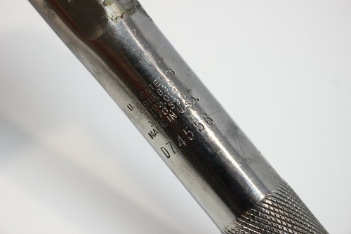 UTICA Torque Controls B7 Preset Wrench, 5/8" Hinged Ratcheting 12 pt 190 in-lb - Picture 4 of 8