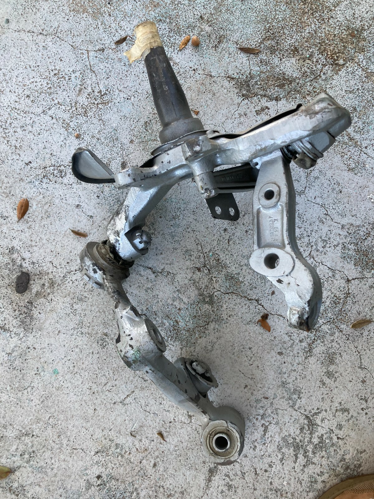 Mystery Front Axle Yoke Assembly from a Rolls Royce  shop that closed